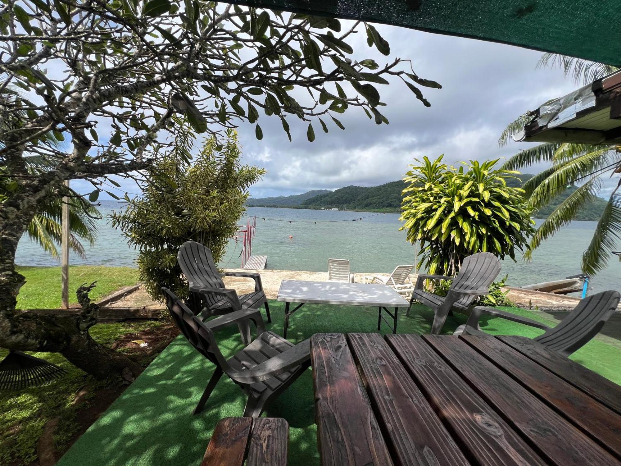 Villa De La Baie Raiatea - Bord De Mer Uturoa Extérieur photo