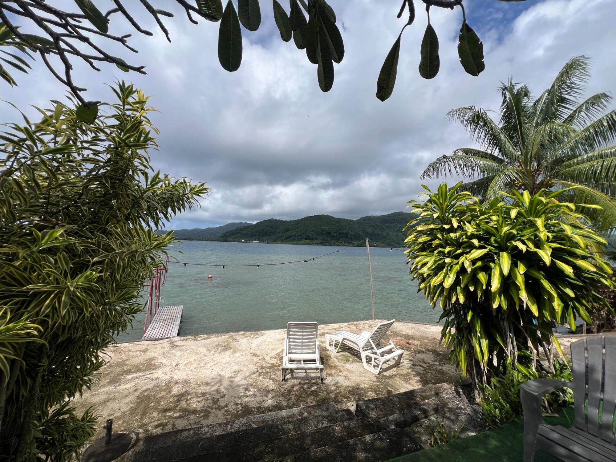 Villa De La Baie Raiatea - Bord De Mer Uturoa Extérieur photo